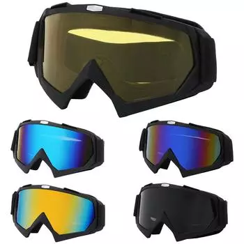 Лыжные очки Ветрозащитные лыжные солнцезащитные очки Противотуманные лыжные маски Очки Очки Мужские Женские Спорт на открытом воздухе Лыжные очки для сноуборда Style E