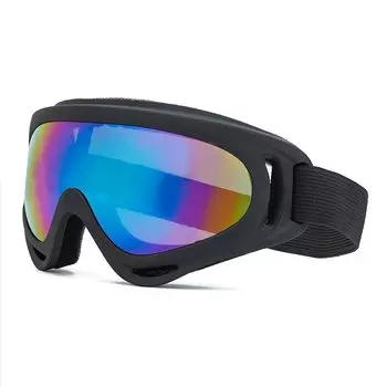 Ski snow snowboard good UV400 super for snowy black [ELYBYYLE] goggles, goggles, goggles, fit, anti-fog, windproof, dustproof, snowproof, shockproof,