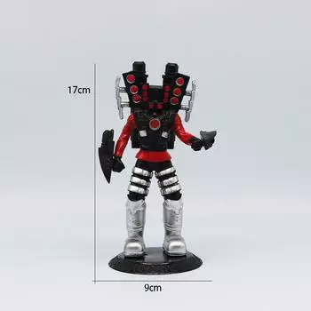 Скибиди Туалет Человек Монитор Человек Титан Динамик Человек Титан Телевизор Человек ПВХ Фигурка Модель Игрушки Коллекция Кукла Ребенок Подарок