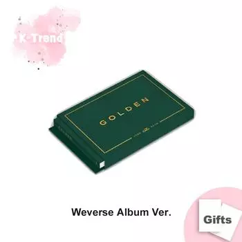 [Скидка] BTS Jung Kook - [ЗОЛОТОЙ] (Альбомы Weverse вер.)