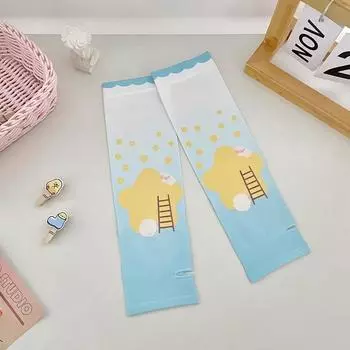 Скидка для новичков: Детские солнцезащитные ледяные рукава - Милые, дышащие, мультяшные нарукавники для малышей