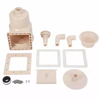 Скиммер для бассейна 1,5 дюйма, небольшой дренажный скиммер для бассейна, аксессуары для бассейна