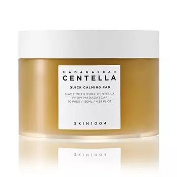 SKIN1004 Centella Quick Calming Pad 70 шт. Centella Quick Calming Pad 70 шт. отшелушивающий уход увлажняющий тоник протирание салфеткой / / Экономия времени