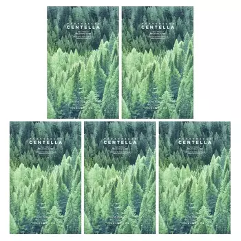 SKIN1004, Madagascar Centella asiatica, Tea-Trica Relaxing Beauty Mask, 5 sheets, 24 ml (0.81 fl oz) each