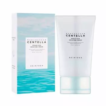 SKIN1004 MADAGASCAR CENTELLA HYALU-CICA MOISTURE CREAM 75мл, Увлажняющий, KBeauty, Корейская косметика, пробник
