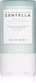 Skin1004 Madagascar Centella Hyalu-cica Silky-fit Sun Stick Stick Hydratant Protecteur Spf 50+ TU прозрачный