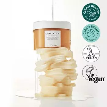 Skin1004 Madagascar Centella Quick Calming Pad, популярная взрывная косметика в Корее