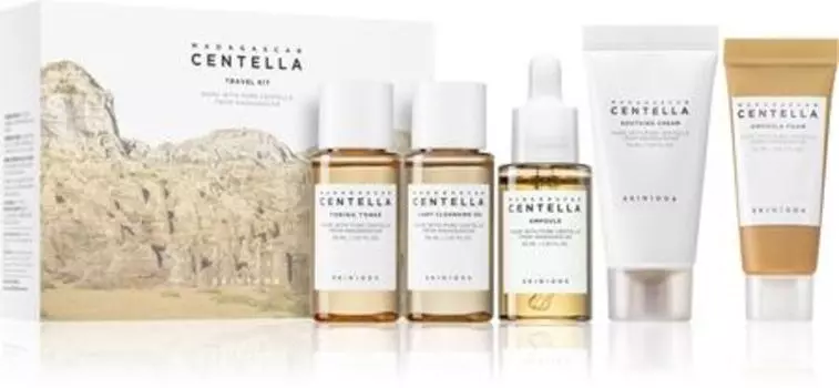 Skin1004 Madagascar Centella Travel Kit Kit Voyage Pour Peaux Sensibles Et Irrites TU прозрачный