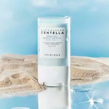 Skin1004 Мадагаскарская центелла Hyalu-Cica Silky-Fit солнцезащитный стик 20г