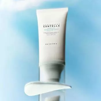 SKIN1004 Мадагаскарская центеллы Hyalu-Cica Water-Fit Sun Serum SPF50+ PA++++ 50 мл, Увлажнение, Корейская косметика, Kbeauty, пробник