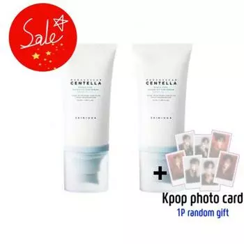 [SKIN1004] Солнцезащитная сыворотка Madagascar Centella Hyalu-Cica Water-Fit, 50 мл, двойная упаковка (2 шт.)