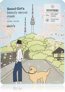 Skin79 Seoul Girl s Beauty Secret Masque Tissu Illuminateur Et Hydratant TU прозрачный