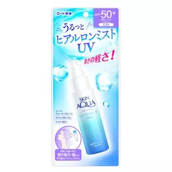 SKIN AQUA Super Moisture UV Mist 60 мл с гиалуроновой кислотой (УФ-кислота, SPF50+ PA++++)