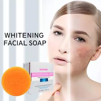 Skin Brightening Bar, Kojic Bar, уменьшает темные пятна, гиперпигментацию и другие виды повреждений кожи, 100 г белый