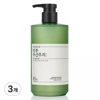 Skin-first moisture-enhancing shampoo, 500ml, 3 pcs.