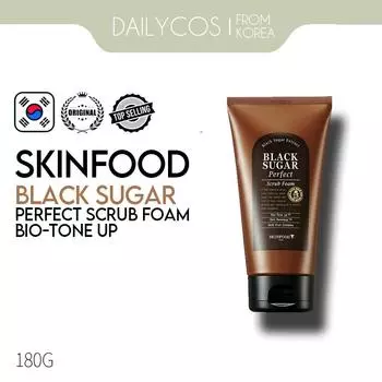 Skin Food Black Sugar Perfect Скраб-пенка (180г)
