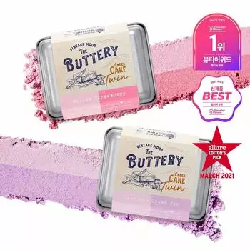 SKIN FOOD Buttery Cheek Cake Twin 9,5г #02 Lavender Cream Pie