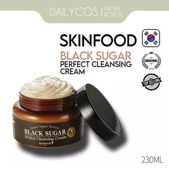 [SKIN FOOD]Идеальный очищающий крем Black Sugar 230мл