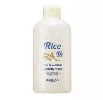 Skin Food Rice Daily Осветляющая очищающая вода 10,1 жидких унций (300 мл)