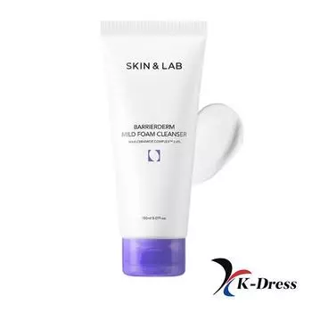 Skin&Lab Barrierderm Мягкая очищающая пенка 150 мл 1 PCS