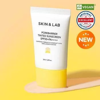 Skin&Lab Pore Barrier Тонирующий солнцезащитный крем 50 мл