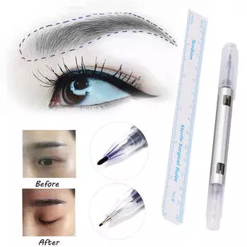 Skin Marker Pen Tool для перманентного макияжа пирсинга 4 мл