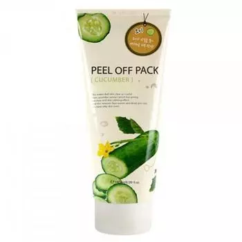 Skin moisturizing exfoliation smooth skin peel off pack 180g cucumber, 1 pack