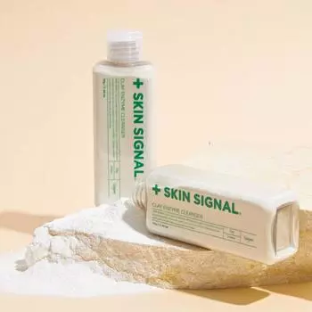 SKIN SIGNAL Очищающее средство с глиной и ферментами #Белый 70г