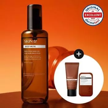SKIN U Elasticity Enhancing Body Oil Deep Musk 130mL