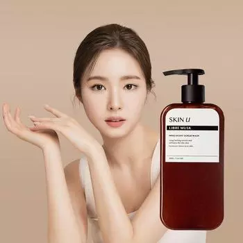 Скин U INNO:SCENT Libre Мускусный скраб для умывания 500г