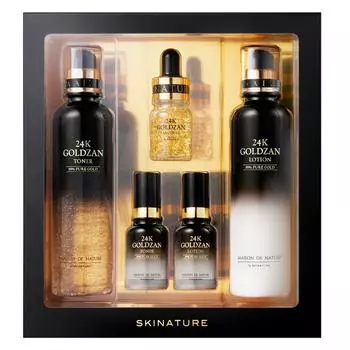 Skinature 24K Goldjan Toner & Lotion Special Set, 1 set