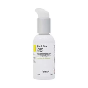 Skinderm AHA & BHA кислородный пилинг, 120 мл, 1 шт.