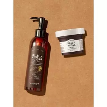 SKINFOOD 30 pads 1+2 cleansing oil 300ml + essential scrub 2x