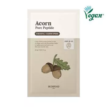 SKINFOOD Acorn Pore Peptide Mask Sheet 1P