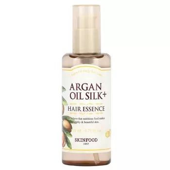 SKINFOOD, Argan Oil Silk Plus, эссенция для волос, 110 мл (3,71 жидких унций)