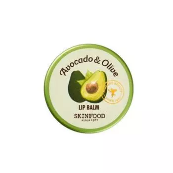 SKINFOOD Бальзам для губ с авокадо и оливками, 12 г