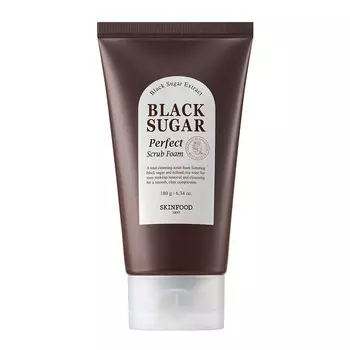 SKINFOOD Black Sugar Perfect Пенка-скраб 180г