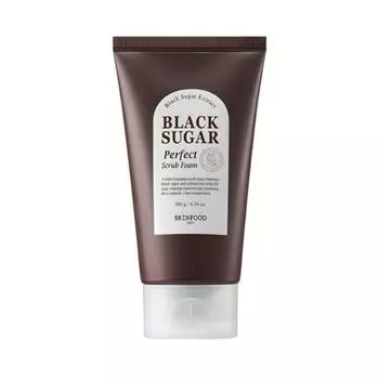 Skinfood Black Sugar Perfect Скраб-пена, 180 г, 1 шт.