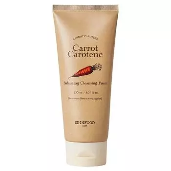 SKINFOOD Carrot Carotene Balancing Cleansing Foam, 150 мл, 1 шт.