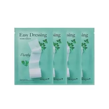 SKINFOOD Easy Dressing Mask Sheet 4 шт. Parsley