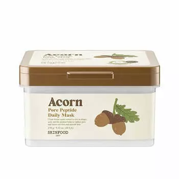 Skinfood Ежедневная маска для очищения пор Acorn Peptide 270 г 30 шт.