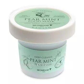 SKINFOOD Fairmint Food Mask 120 г пенная очищающая маска для лица, 1 упаковка, 1 шт.
