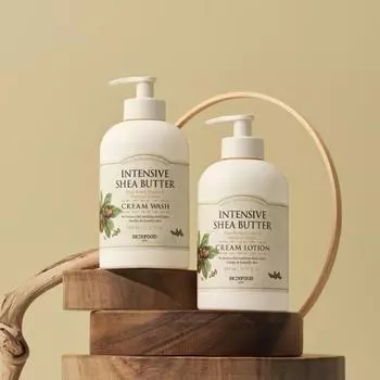 Skinfood Intensive Shea Butter Крем-мыло для умывания/лосьон 450 мл Intensive Shea Butter Wash 450ml