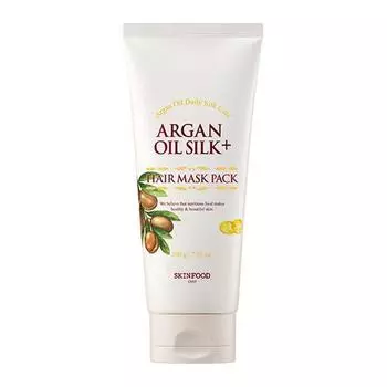 Skinfood Маска для волос с аргановым маслом Silk+, упаковка 200 г