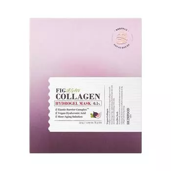 Skinfood Маска с гидрогелем Fig Vegan Collagen 31 г*5 шт.