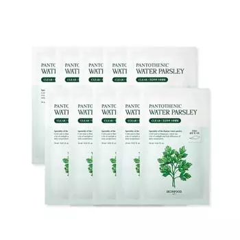 SKINFOOD Маска с пантотеновой водой и петрушкой 24мл*10шт.