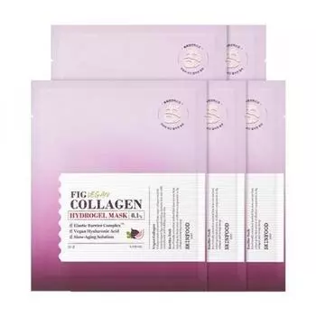 Skinfood [новый] Skinfood Fig Vegan Collagen Hydrogel Mask 5 листов
