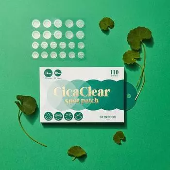 Skinfood Пластырь Cica Clear Spot Patch 100 листов