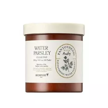 [SKINFOOD] Прозрачные подушечки с пантотеновой водой и петрушкой, 250 мл, 60 шт.