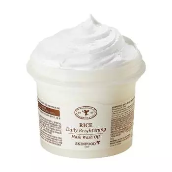 SKINFOOD Rice Daily Brightening Mask Wash-Off 210g